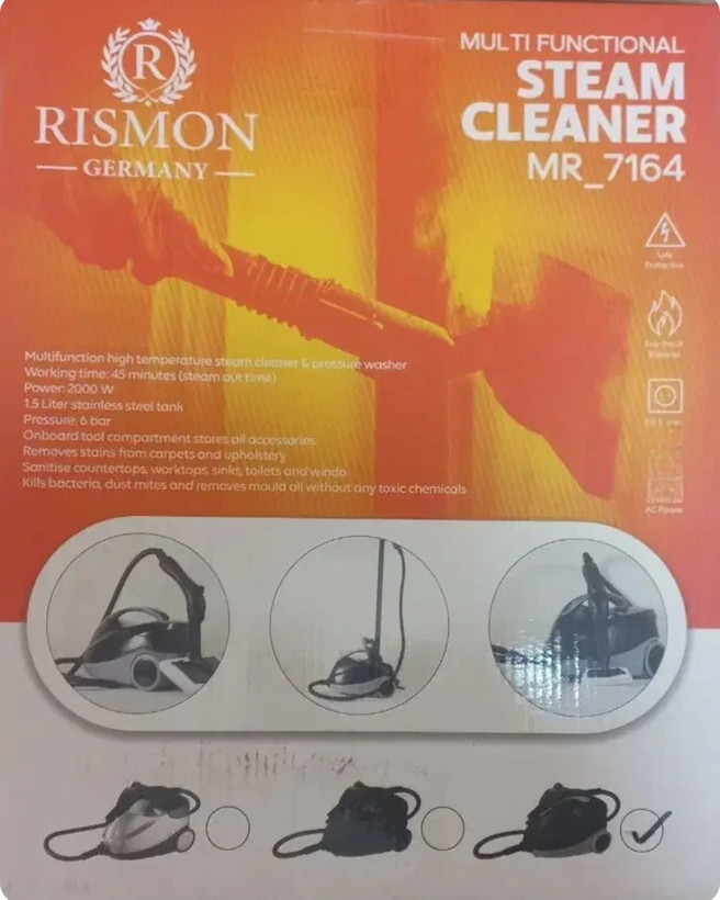 بخارشوی ریسمون (Rismon) کیف دار مدل 7164