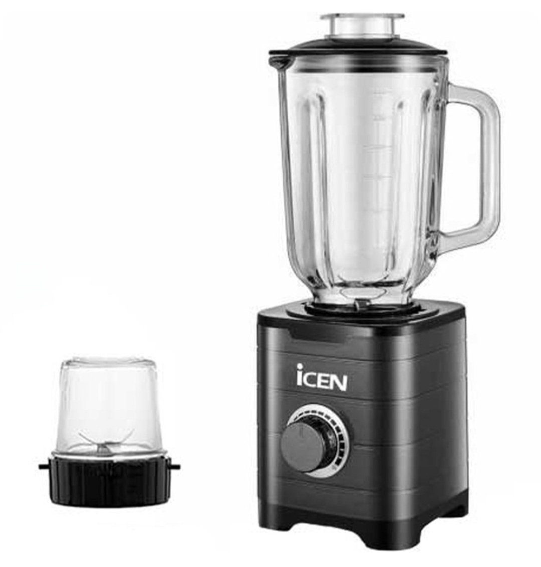 مخلوط کن آیسن مدل IE-B220 ظرفیت ۱.۵ لیتر با کاسه پیرکس