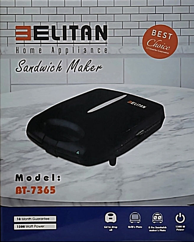 ساندویچ ساز بلیتان مدل BT7365