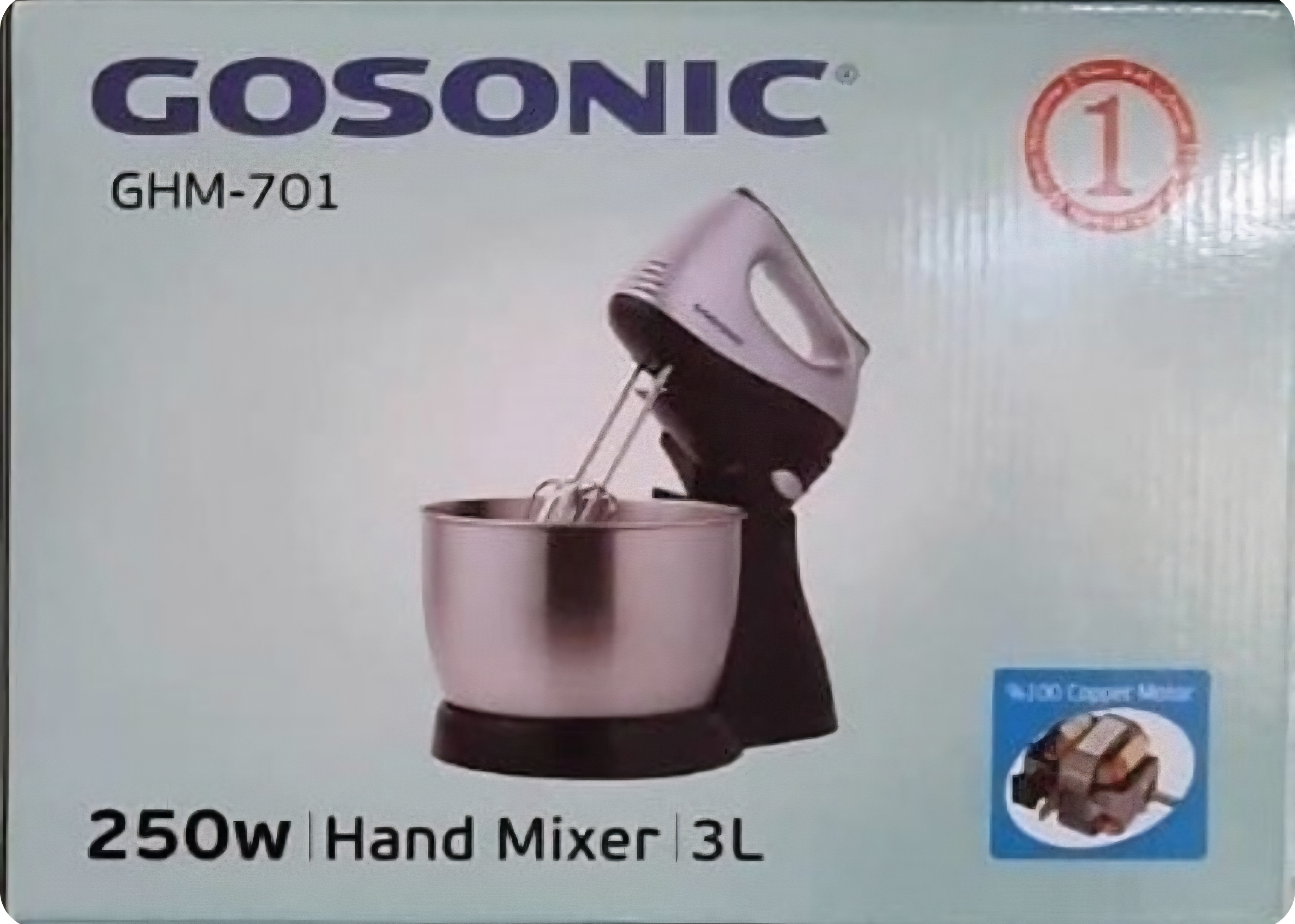 همزن برقی گوسونیک مدل GHM701 کاسه دار