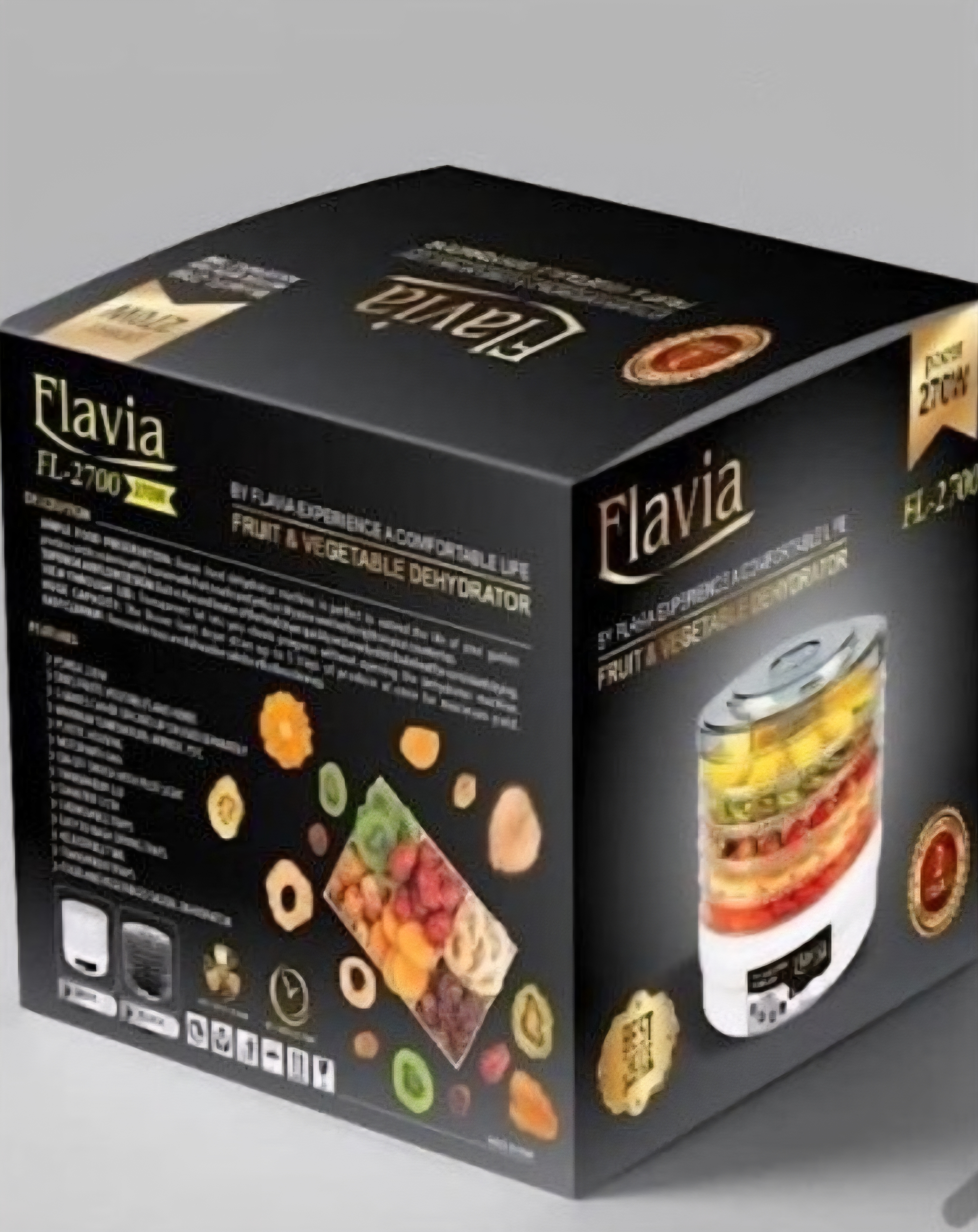 میوه خشک کن فلاویا مدل FL-2700 دارای ۵ طبقه